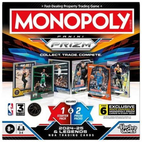 Monopoly Panini Prizm: NBA 3rd Edition Board Game
