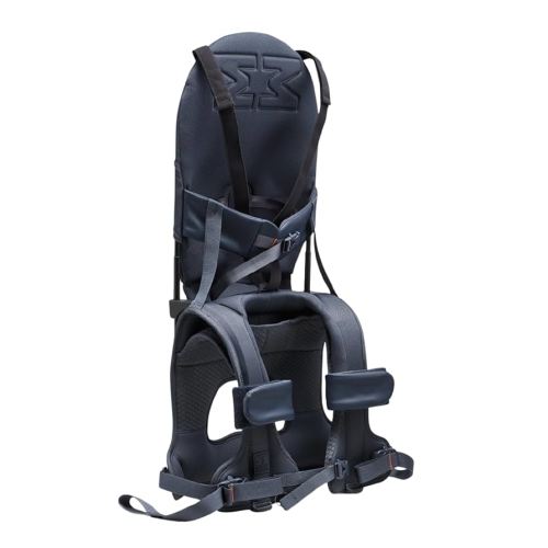 MiniMeis G5, Dusk Blue - Lightweight Child Shoulder Carrier - Upgraded Back & Shoulder Support - for Kids 6 Months to 4 Years Old