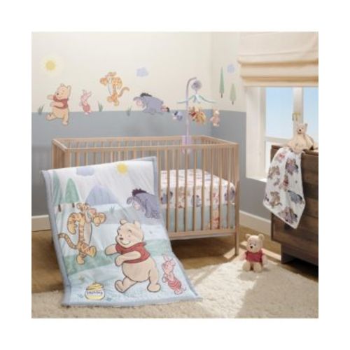 Disney Baby Winnie the Pooh & Friends 3-pc Crib Bedding Set