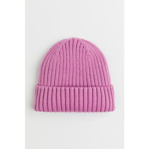 Rib-knit Hat
