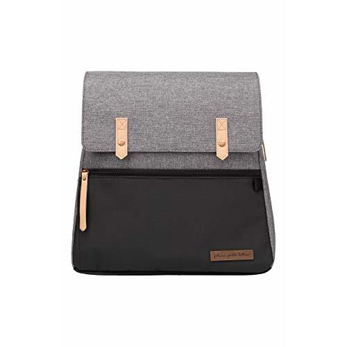 Petunia Pickle Bottom Meta Backpack, Graphite/Black, Stylish and Spacious Diaper Bag for Parents