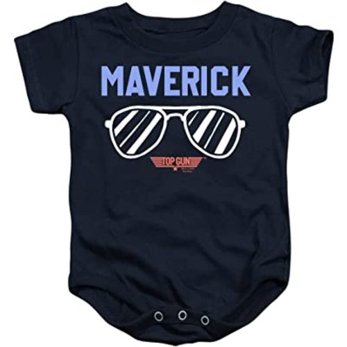 Top Gun Mini Maverick Collection Infant Baby Boys Onesie Snapsuit