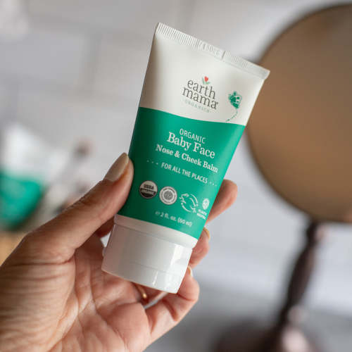 Organic Baby Face Nose & Cheek Balm | Earth Mama