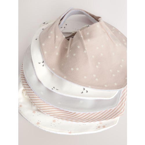 Neutral Baby Dribble Bibs 5 Pack