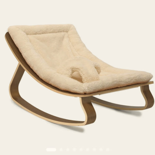 LEVO Baby Rocker in natural wood – Charlie Crane Paris