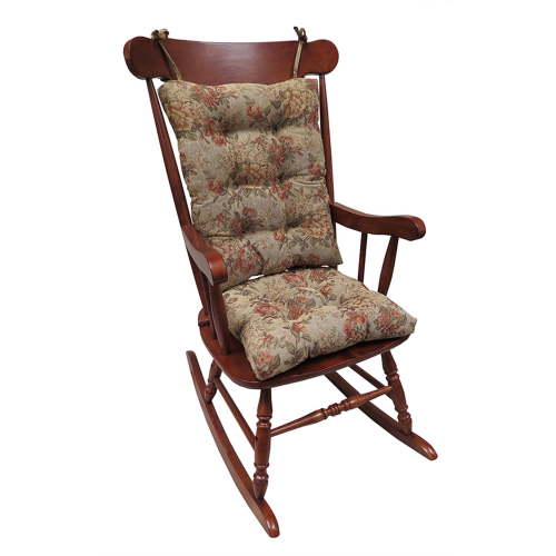 Gripper Jumbo Rocking Chair Cushions, Somerset Tapestry