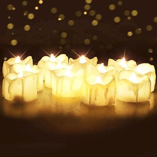 Homemory Flameless Timer Tea Lights