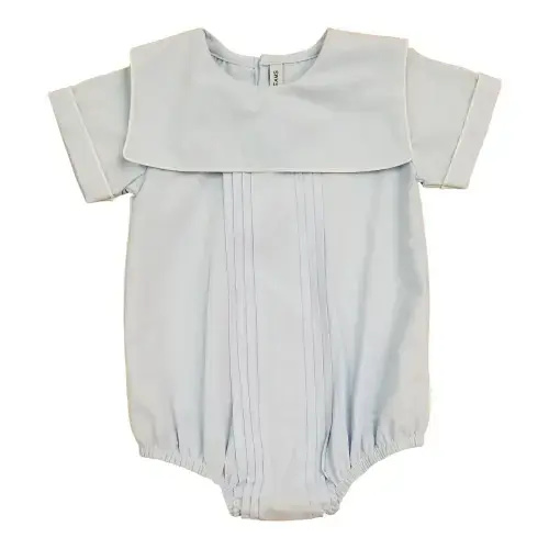Pleated Blue Boy Bubble