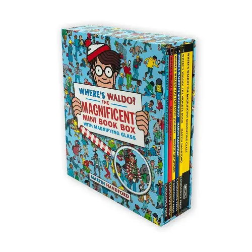 Where's Waldo? The Magnificent Mini Boxed Set: (A Compact, Travel-Sized Box Set of 5 Hidden Object Activity Books, Packed with Search & Find Puzzle Adventures - a Perfect Gift for All Ages)