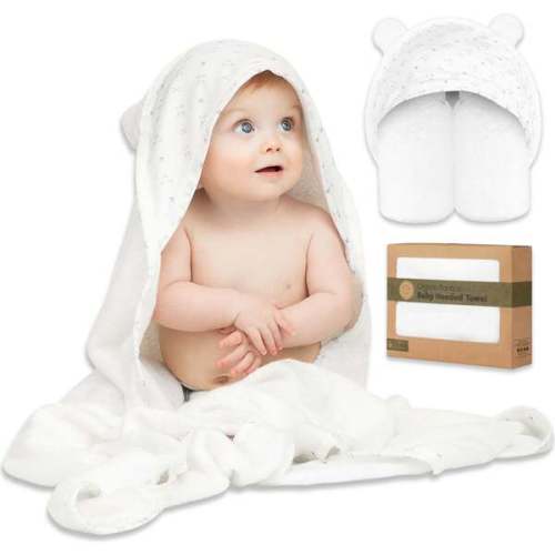 LUXE Organic Bamboo Hooded Towel, KeaStory - KeaBabies Towels & Robes | Maisonette