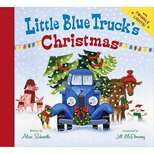 Little Blue Truck's Christmas: A Christmas Holiday Book for Kids