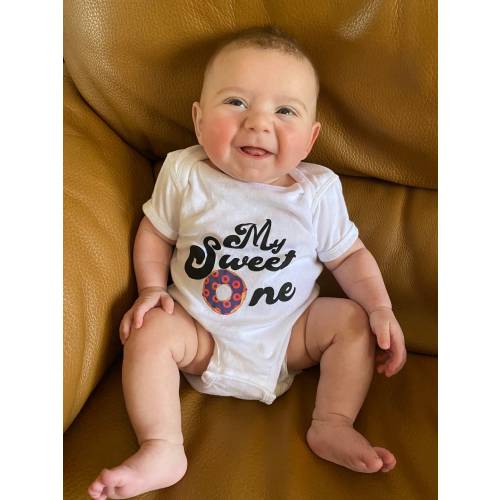 Phish Baby Outfit, Phish Fans, My Sweet One, New Baby Gift, Cute for Toddler, Phish Chick, Phish Jam Band, Phish Donut Bodysuit, One Piece