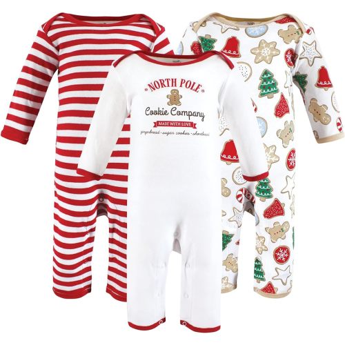 Touched by Nature Baby Boys' Organic Cotton Coveralls