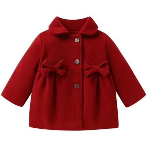 Baby Coats Fall Winter Kid Baby Girl Cloak Button Jacket Clothes Baby Outwear Clothes