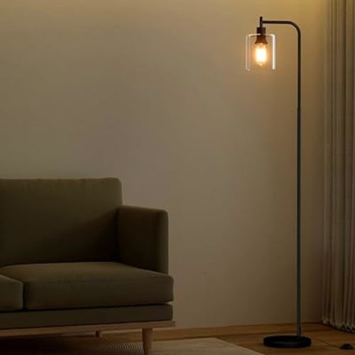 Artiss Floor Lamp Light Stand Modern Home Living Room Office Reading Glass Shade