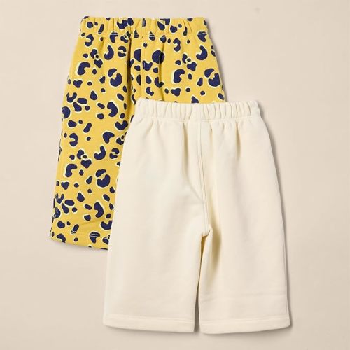 Amazon Essentials Unisex Toddlers and Babies' French Terry Cotton Pants, Pack of 2