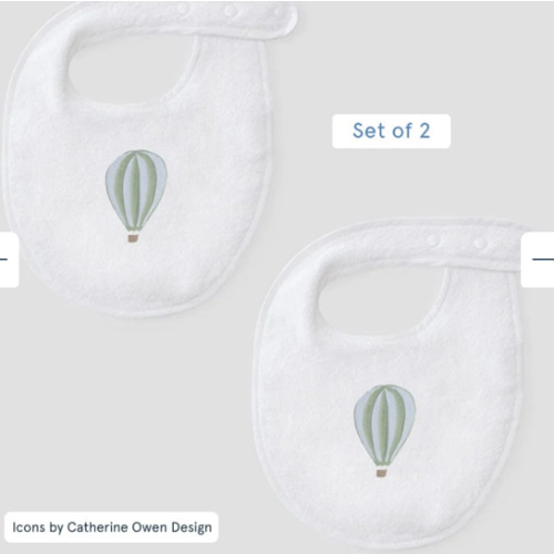 Weezie Baby Bib (Set of 2) | Weezie Towels