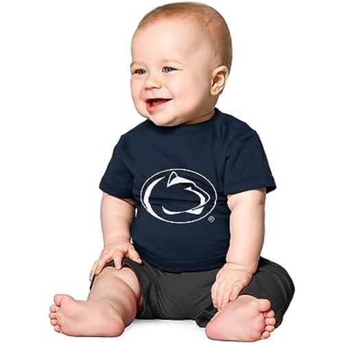 Little King NCAA Infant Big Logo T-Shirt-Boys & Girls-100% Cotton- Sizes 6M 12M 18M