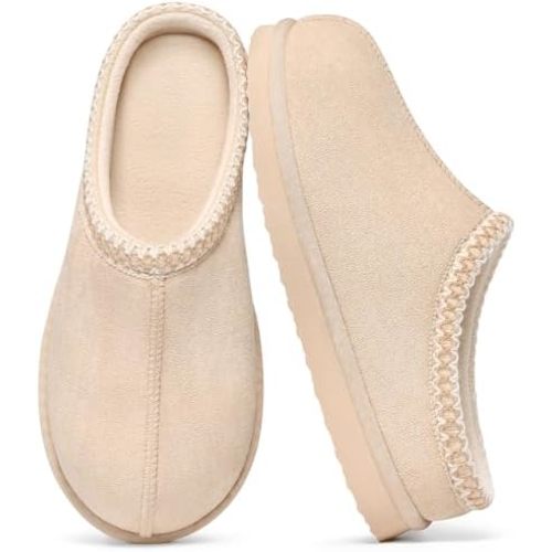Litfun Memory Foam Slippers for Women Men Cozy Warm House Shoes Indoor and Outdoor