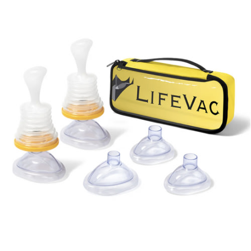LifeVac Home and Travel Kit Bundle - Toddler and Adult Choking First Aid Device