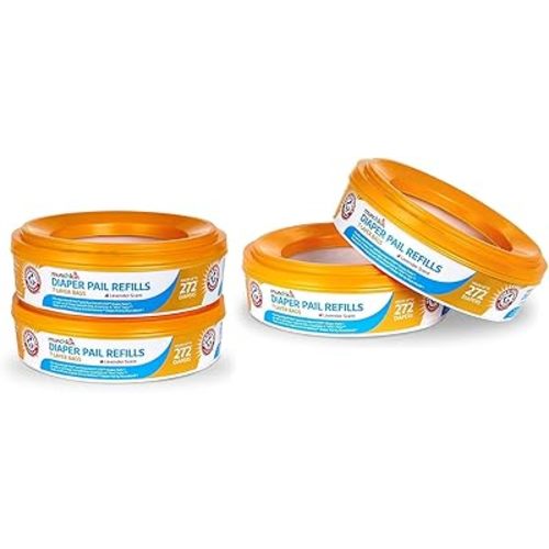 Munchkin Arm and Hammer Diaper Pail Refill Rings, 1088 Count