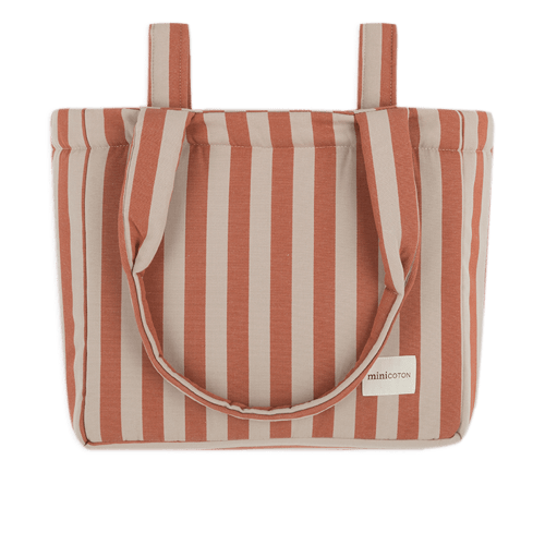 Bolsa Handle Rose + Red