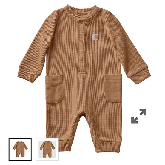 Kids' Long Sleeve Thermal Henley Coverall (Baby) | Carhartt