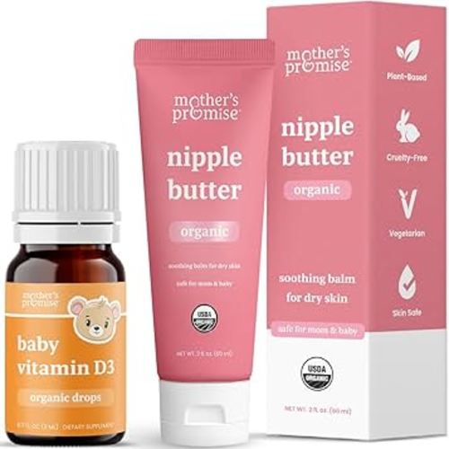 Nipple Butter & Baby Vitamin D3 Drops