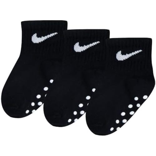 Nike Baby Swoosh Ankle Gripper Socks 3-Pairs