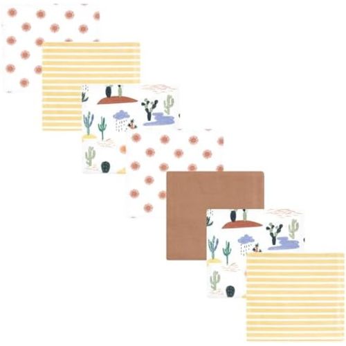 Luvable Friends Little Treasure Flannel Receiving Blankets 7pk