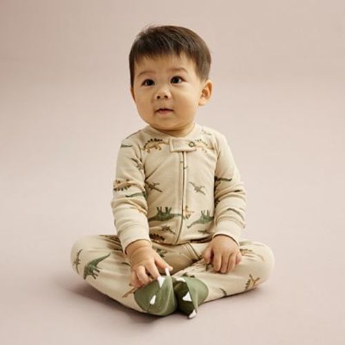 Baby Boy Carter's Dinosaur Zip-Up Sleep & Play