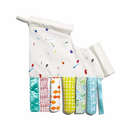 LOVEVERY | The Sensory Strands | The Perfect Play Gym Add On, Sensory Montessori Toy, Infant Learning Sensory Baby Toys for Newborn, Ages 0-12 months - Sensory Strand Add-On