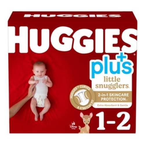 Huggies Plus Diapers Sizes 1 - 2 | Costco