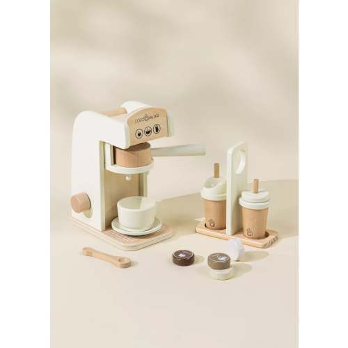 Wooden Coffee Maker Set