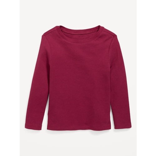 Unisex Long-Sleeve Thermal-Knit T-Shirt for Toddler