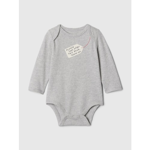 Baby Paddington Organic Cotton Embroidered Bodysuit | Gap