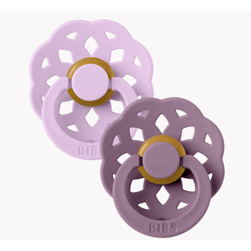 Boheme Pacifiers 2 Pack - Violet Sky/Mauve