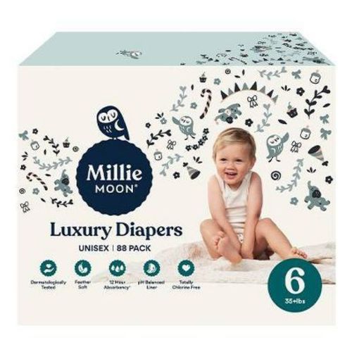 Millie Moon Luxury Diapers - (select Size And Count)