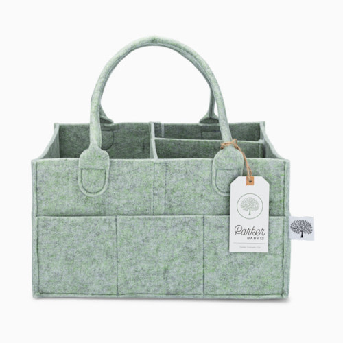 Diaper Caddy - Sage Green, Regular