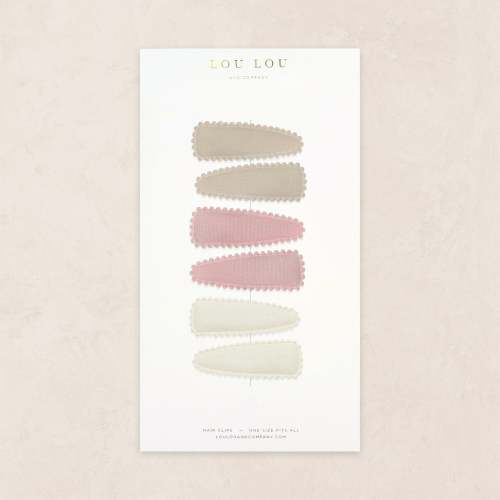 Scallop Snap Pack - Pink