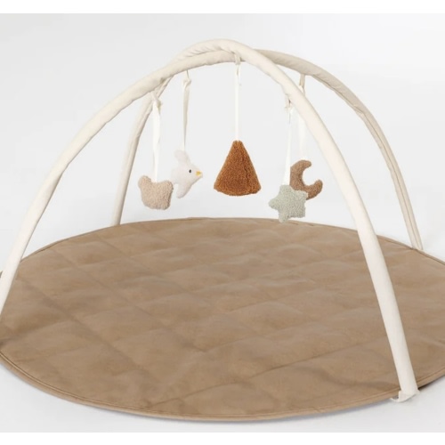 Quilted Play Mat & Baby Play Gym