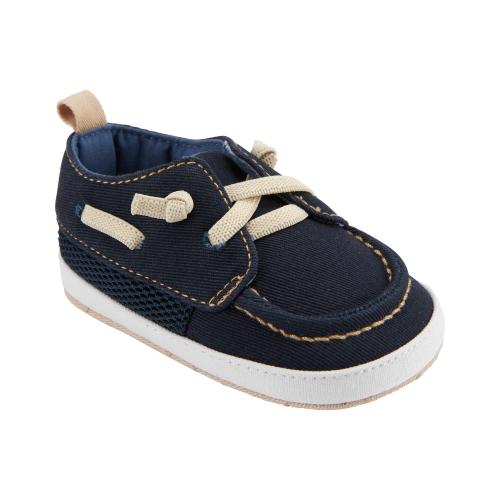 Baby Soft Boat Shoe - 0 - Style,Navy