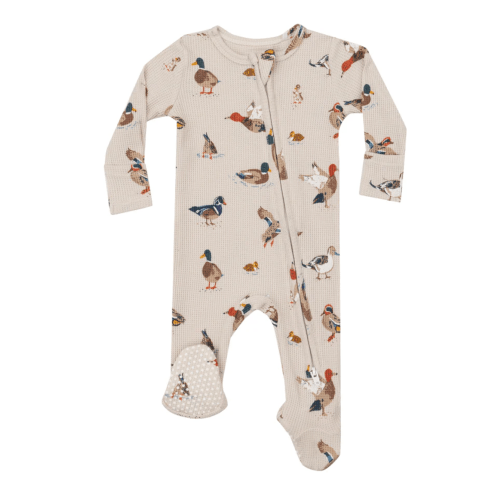 Angel Dear Ducks 2-Way Zipper Footie