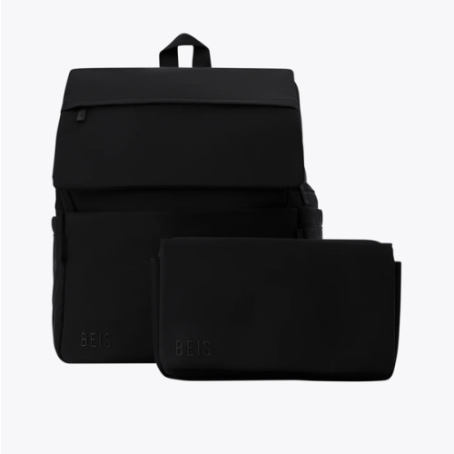 BÉIS 'The Ultimate Diaper Backpack' in Black - Best Backpack Diaper Bag in Black