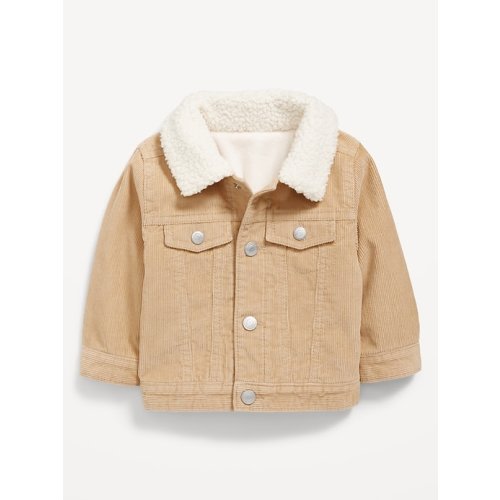 Unisex Trucker Sherpa-Trim Corduroy Jacket for Baby