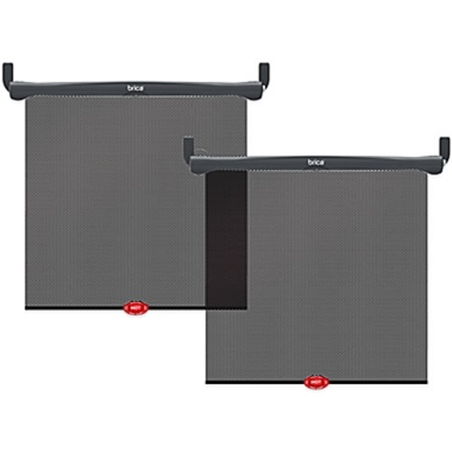 Brica® White Hot® Sun Safety™ Shades in Black (Set of 2)