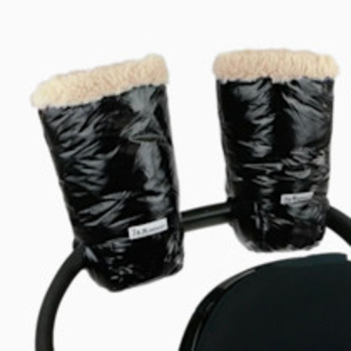 7AM Enfant Warmmuffs - Black Polar