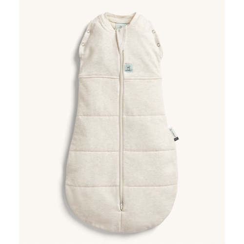 Cocoon Swaddle Bag 2.5 TOG Oatmeal Marle (Warm Pouch) – ergoPouch AU