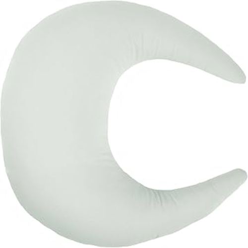 snuggle me Organic Nursing Pillow | Bottle & Breastfeeding Pillow with Organic Cotton Cover & Fiberfill, Machine Washable Feeding Pillow, Newborn Essentials Must Haves (Sage)