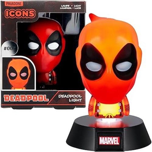 Deadpool 3D Icon Light - Officially Licensed Disney Marvel Merchandise